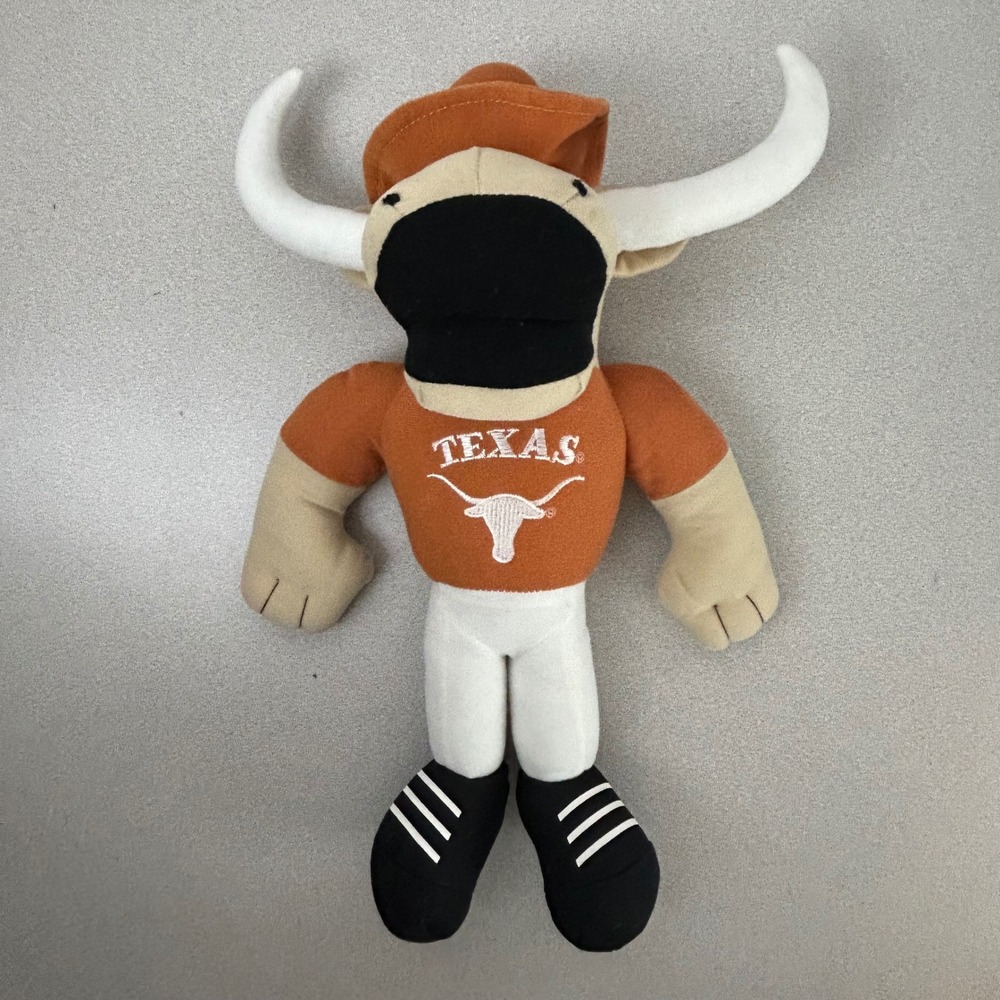 Collegiate Licensed Product Texas Longhorn Mascot Bevo Plush Burnt Orange Mascot